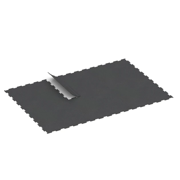 Typische Verlegung oder Einbausituation für den Artikel 6449 von WARCO - Fitnessvloer Compact, Farbton Antraciet in der Abmessung 100 × 100 × 0,8 cm.