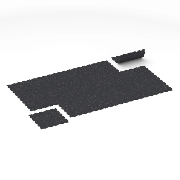 Typische Verlegung oder Einbausituation für den Artikel 6456 von WARCO - Fitnessboden Kompakt, Farbton Leicht Rot Gesprenkelt in der Abmessung 50 × 50 × 0,8 cm.