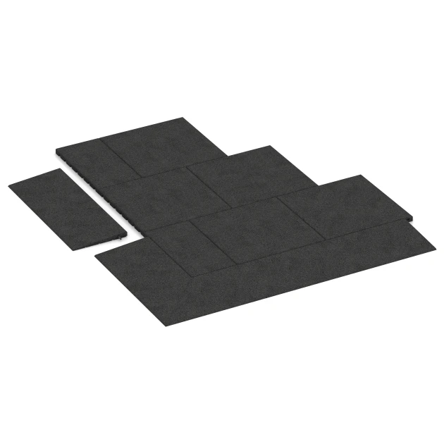 Typische Verlegung oder Einbausituation für den Artikel 2348 von WARCO - Übergangsrampe 75 cm, Farbton Anthrazit in der Abmessung 75 x 30 cm | 8 < 30 mm.