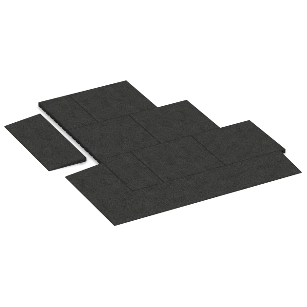 Typische Verlegung oder Einbausituation für den Artikel 2388 von WARCO - Drempelhulp 75 cm, Farbton Antraciet in der Abmessung 75 x 30 cm | 8 < 35 mm.