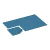 Typische Verlegung oder Einbausituation für den Artikel 1029 von WARCO - Fitnessvloer Compact, Farbton Atlantisch in der Abmessung 970 x 970 x 8 mm.
