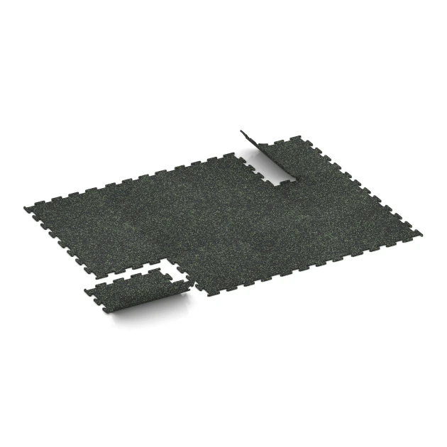 Typische Verlegung oder Einbausituation für den Artikel 3767 von WARCO - Fitness Performance Elite Trainingsboden, Farbton Leicht Grün Gesprenkelt in der Abmessung 50 x 50 x 1 cm | 0,25 m².