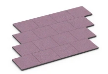 Rubberen speelplaatstegel – 120 cm