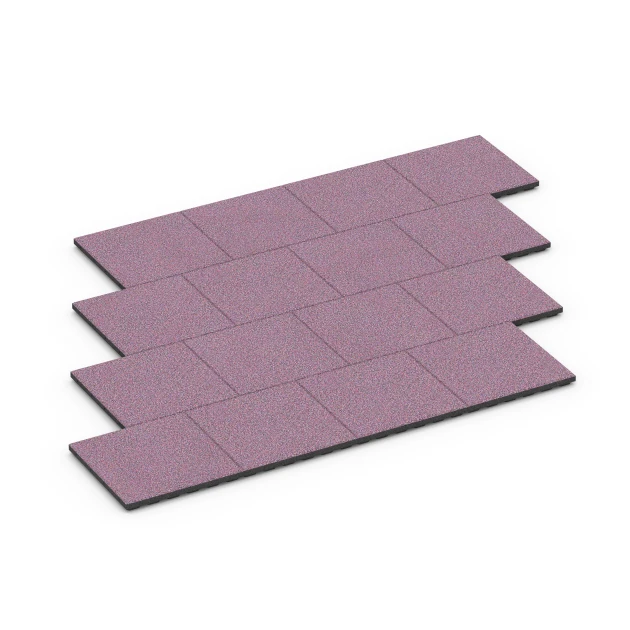 Typische Verlegung oder Einbausituation für den Artikel 6368 von WARCO - Terrassenplatte Classic, Farbton Lavendel in der Abmessung 50 x 50 x 4 cm.