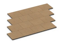 Rubberen speelplaatstegel – 120 cm