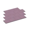 Typische Verlegung oder Einbausituation für den Artikel 6418 von WARCO - Rubberen speelplaatstegel – 90 cm, Farbton Lavendel in der Abmessung 50 x 50 x 3 cm | 0,25 m².