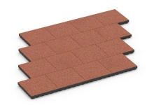 Valdempende EPDM-tegel – 210 cm