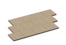 Valdempende EPDM-tegel – 160 cm