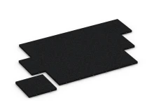 Valdempende tegel – 140 cm