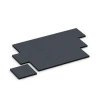 Typische Verlegung oder Einbausituation für den Artikel 6224 von WARCO - Fallschutzplatten, Farbton Schiefergrau in der Abmessung 50 x 50 x 4,5 cm.