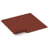 Typische Verlegung oder Einbausituation für den Artikel 7053 von WARCO - Terrassenplatte Linea, Farbton Ziegelrot in der Abmessung 50 x 50 x 3 cm | 0,25 m².