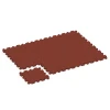 Typische Verlegung oder Einbausituation für den Artikel 6989 von WARCO - Multisport sporttegel, Farbton Baksteenrood in der Abmessung 50 x 50 x 3 cm | 0,25 m².