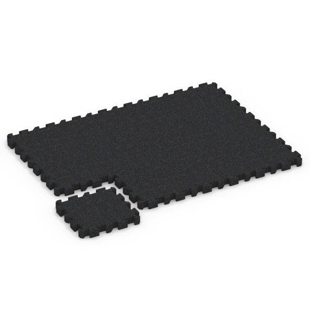 La situation d'installation typique du produit 6405 de WARCO - Dalle amortissante – 220 cm, en couleur Anthracite dans les dimensions 50 x 50 x 6 cm | 0,25 m².