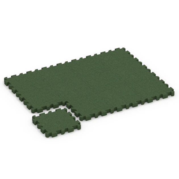 La situation d'installation typique du produit 6407 de WARCO - Dalle amortissante – 220 cm, en couleur Vert herbe dans les dimensions 50 x 50 x 6 cm | 0,25 m².