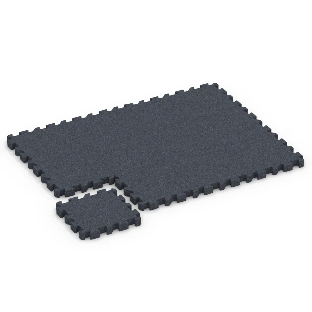 Typische Verlegung oder Einbausituation für den Artikel 6408 von WARCO - Fallschutzplatte – 220 cm, Farbton Schiefergrau in der Abmessung 50 x 50 x 6 cm | 0,25 m².
