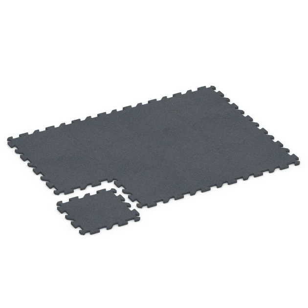 La situation d'installation typique du produit 6986 de WARCO - Dalle de sol fitness, en couleur Gris ardoise dans les dimensions 50 x 50 x 2 cm | 0,25 m².