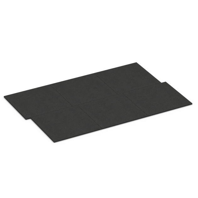 Typische Verlegung oder Einbausituation für den Artikel 6379 von WARCO - Stalmat, Farbton Antraciet in der Abmessung 100 x 100 x 3 cm | 1,00 m².
