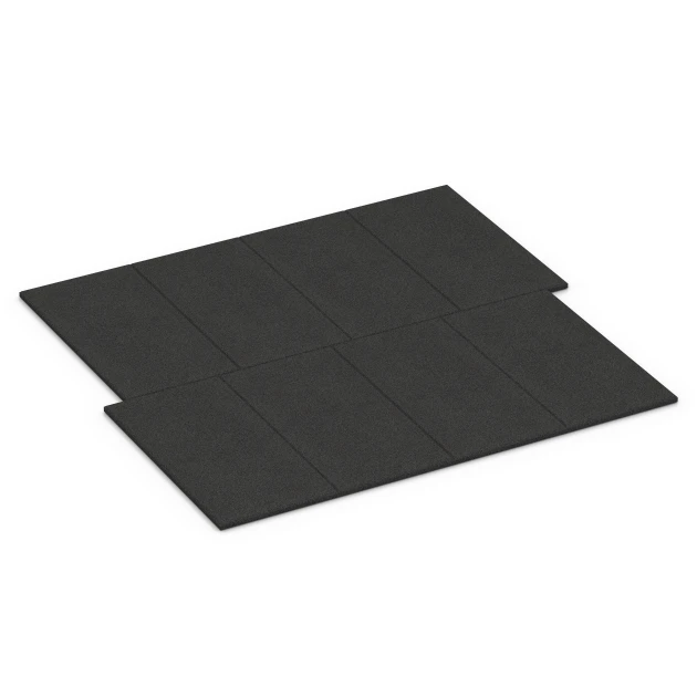 La situation d'installation typique du produit 6381 de WARCO - Tapis d’écurie, en couleur Anthracite dans les dimensions 100 x 50 x 3 cm | 0,50 m².