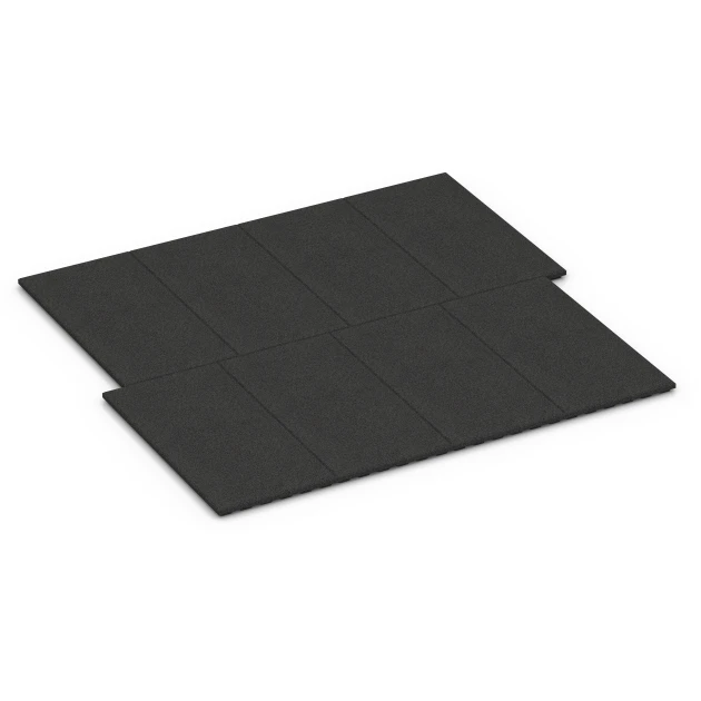 Typische Verlegung oder Einbausituation für den Artikel 6385 von WARCO - Stallmatte Komfort, Farbton Anthrazit in der Abmessung 100 x 50 x 4 cm | 0,50 m².