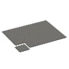 Typische Verlegung oder Einbausituation für den Artikel 6751 von WARCO - Spielmatte, Farbton Dunkelgrauer Granit in der Abmessung 44,6 x 44,6 x 1,8 cm.