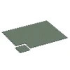 La situation d'installation typique du produit 6825 de WARCO - Fitness Active dalle, en couleur Gazon anglais dans les dimensions 44,6 x 44,6 x 1,8 cm.