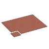 Typische Verlegung oder Einbausituation für den Artikel 6791 von WARCO - Rubberen balkontegel, Farbton Etna in der Abmessung 44,6 x 44,6 x 1,8 cm.