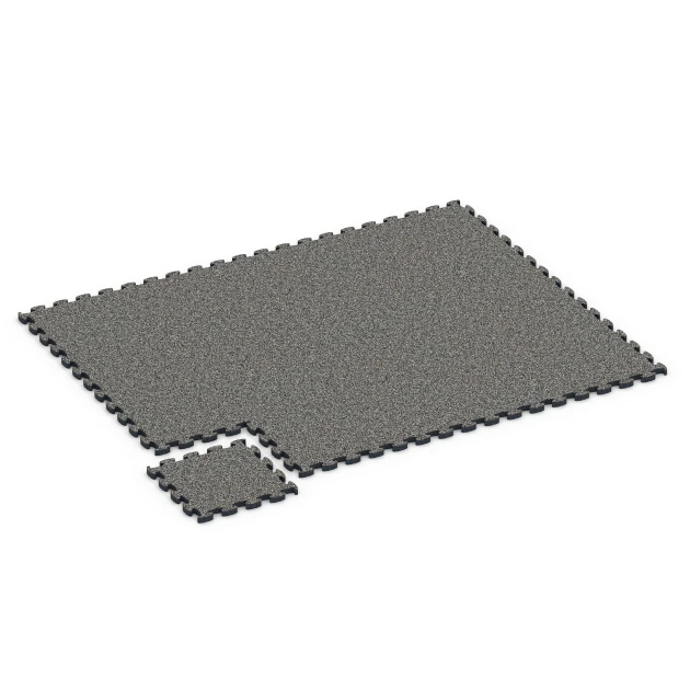 Typische Verlegung oder Einbausituation für den Artikel 6940 von WARCO - Terrastegels rubber, Farbton Donkergrijs graniet in der Abmessung 44,6 x 44,6 × 2,8 cm.