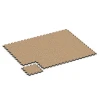 La situation d'installation typique du produit 6952 de WARCO - Dalle terrain multisport, en couleur Terracotta dans les dimensions 44,6 x 44,6 × 2,8 cm.