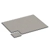 La situation d'installation typique du produit 6878 de WARCO - Dalle Fitness Max, en couleur Granit gris dans les dimensions 44,6 x 44,6 × 2,8 cm.