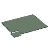 Typische Verlegung oder Einbausituation für den Artikel 6879 von WARCO - Fitness Max Floor System, Farbton Englischer Rasen in der Abmessung 44,6 x 44,6 × 2,8 cm.