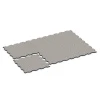 La situation d'installation typique du produit 6887 de WARCO - Dalle Fitness Max, en couleur Granit gris dans les dimensions 97,1 x 97,1 x 2,8 cm.