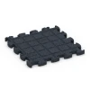 Typische Verlegung oder Einbausituation für den Artikel 6958 von WARCO - Fitness Premium sportvloer, Farbton Antraciet in der Abmessung 28,9 x 28,9 x 1,8 cm.