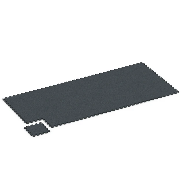Typische Verlegung oder Einbausituation für den Artikel 6964 von WARCO - Fitness Premium studiovloer, Farbton Antraciet in der Abmessung 28,9 x 28,9 x 1,8 cm.