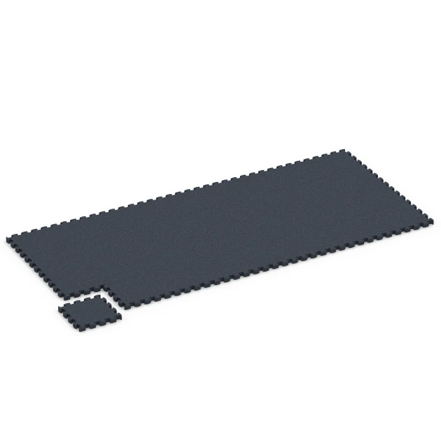 Typische Verlegung oder Einbausituation für den Artikel 6959 von WARCO - Fitness Premium sportvloer, Farbton Antraciet in der Abmessung 28,9 x 28,9 x 2,8 cm.
