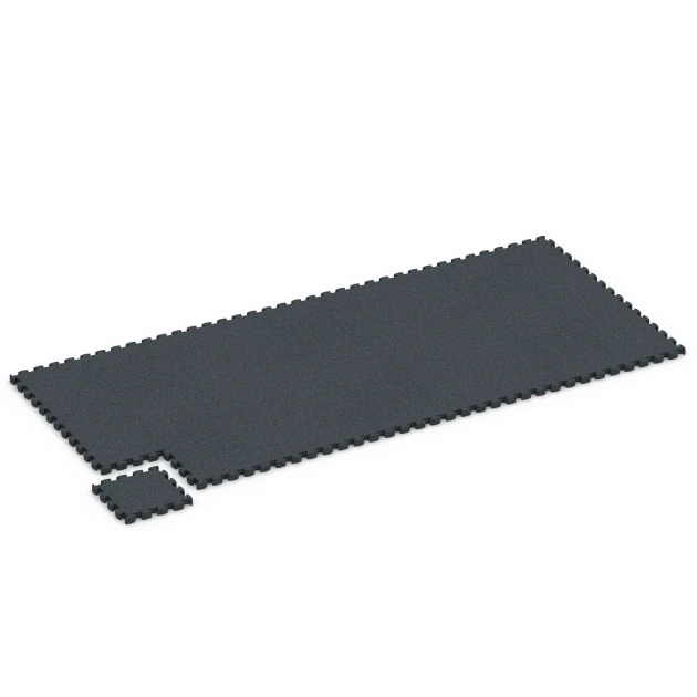 Typische Verlegung oder Einbausituation für den Artikel 6965 von WARCO - Fitness Premium studiovloer, Farbton Antraciet in der Abmessung 28,9 x 28,9 x 2,8 cm.