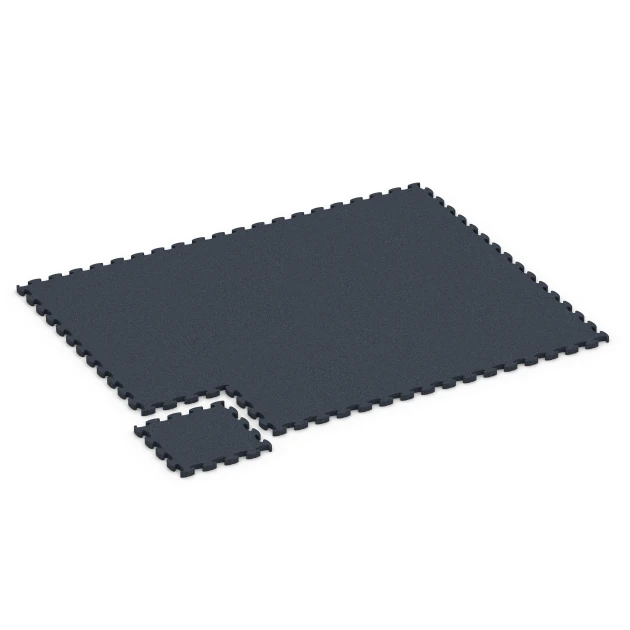 La situation d'installation typique du produit 6961 de WARCO - Fitness Premium sol sportif, en couleur Anthracite dans les dimensions 45,9 x 45,9 x 2,8 cm.