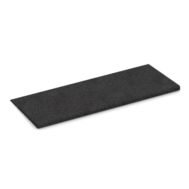 La photo de la face arrière asymétrique d’un produit WARCO 2308: Rampe de seuil 75 cm, en couleur Anthracite, dans les dimensions 75 x 30 cm | 8 < 25 mm.