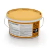 Foto der hinteren Seite vom unsymmetrischen WARCO-Formteil 0004: ALLESDICHT – die Gummihaut aus dem Eimer, Design Schwarz, Maße 3 kg | 0,9 m².